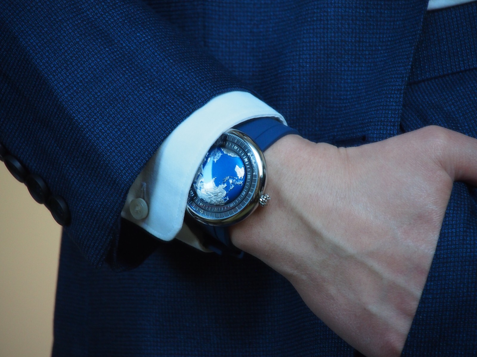 Ciga Design Watch Blue Planet (Earth Day Special) GPHG Titanium, EU Warehouse