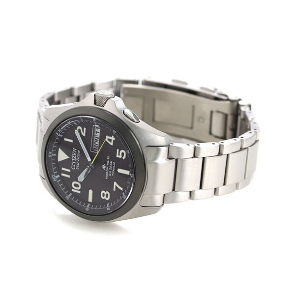 [B1Y] Citizen Promaster Land Eco-Drive Titanium Watch PMD56-2952 [n8s]
