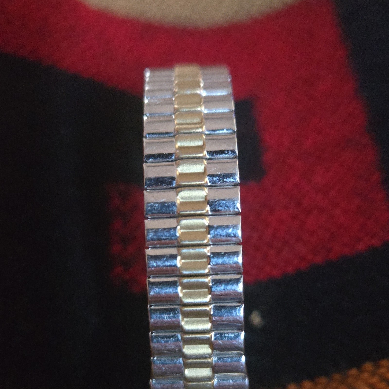 Timex Women’s Quartz Analog Wristwatch White Dial Arabic Two-Tone SS Bracelet