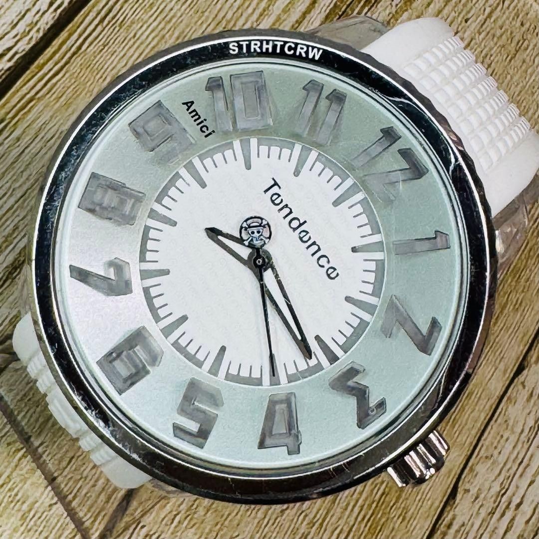 Tendence x ONE PIECE FLASH Luffy Limited 273/300 LED Quartz Watch White Japan