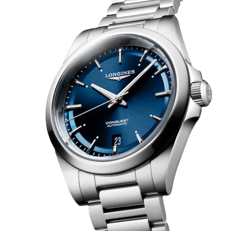New Longines Conquest 2024 38MM Blue Dial SS Men’s Watch L3.720.4.92.6