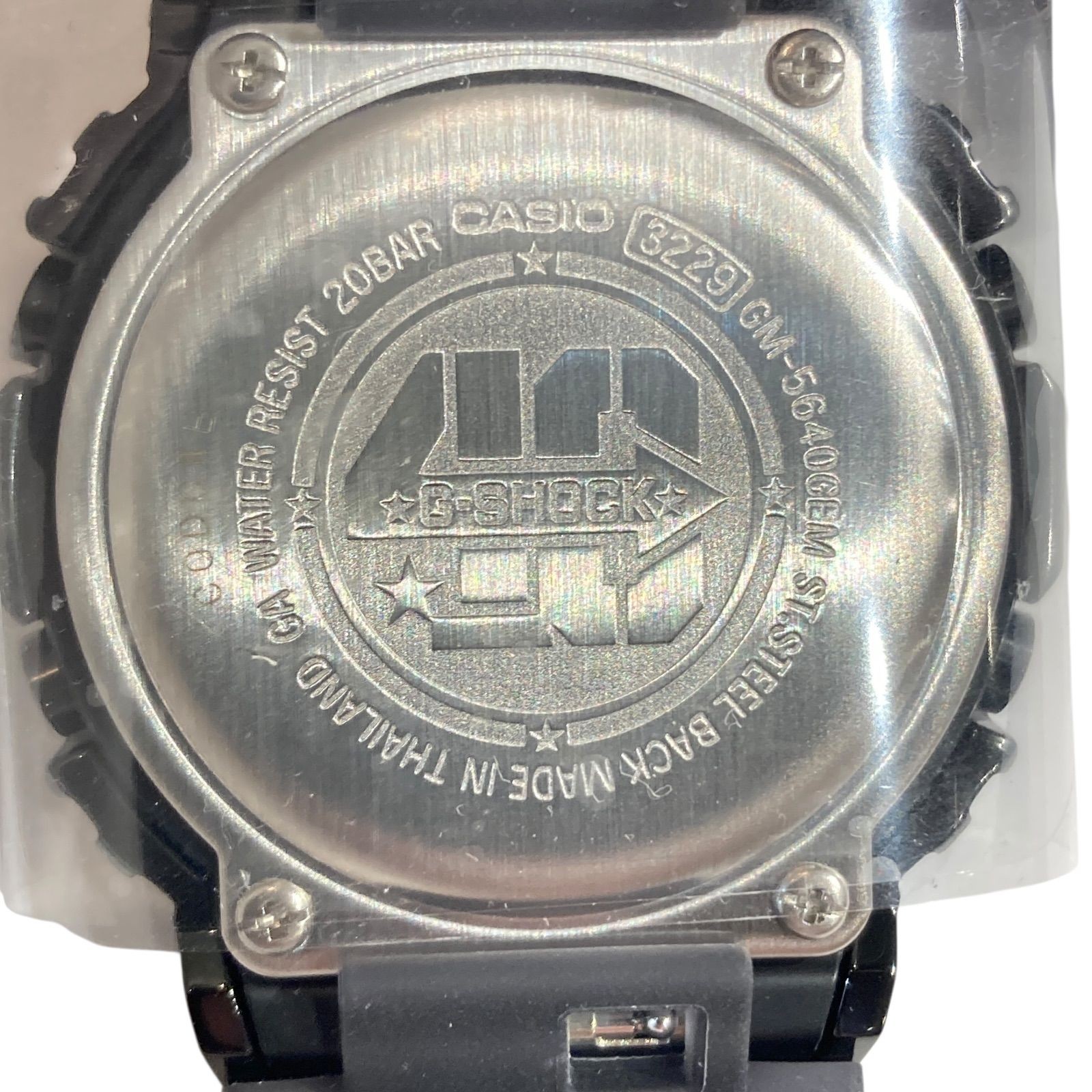 CASIO G SHOCK 40th Anniversary limited model G Shock wristwatch GM 5640GEM 1DR