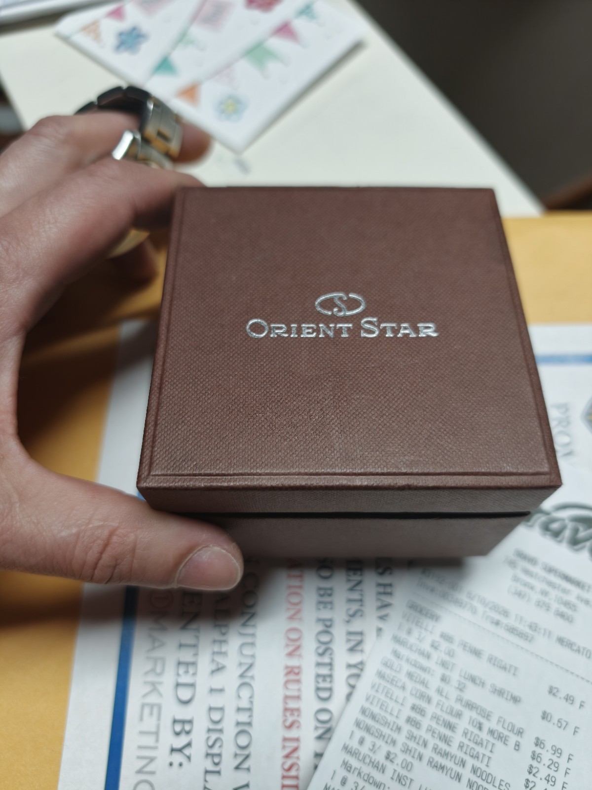 Orient Star JDM Power Reserve Automatic WZ0251EX Vintage 38.5mm Box EX0C Cal46
