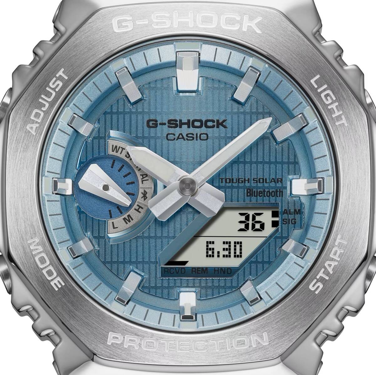 CASIO Casio G-SHOCK G-Shock Tough Solar Mobile Link Black x Silver x Light Blue