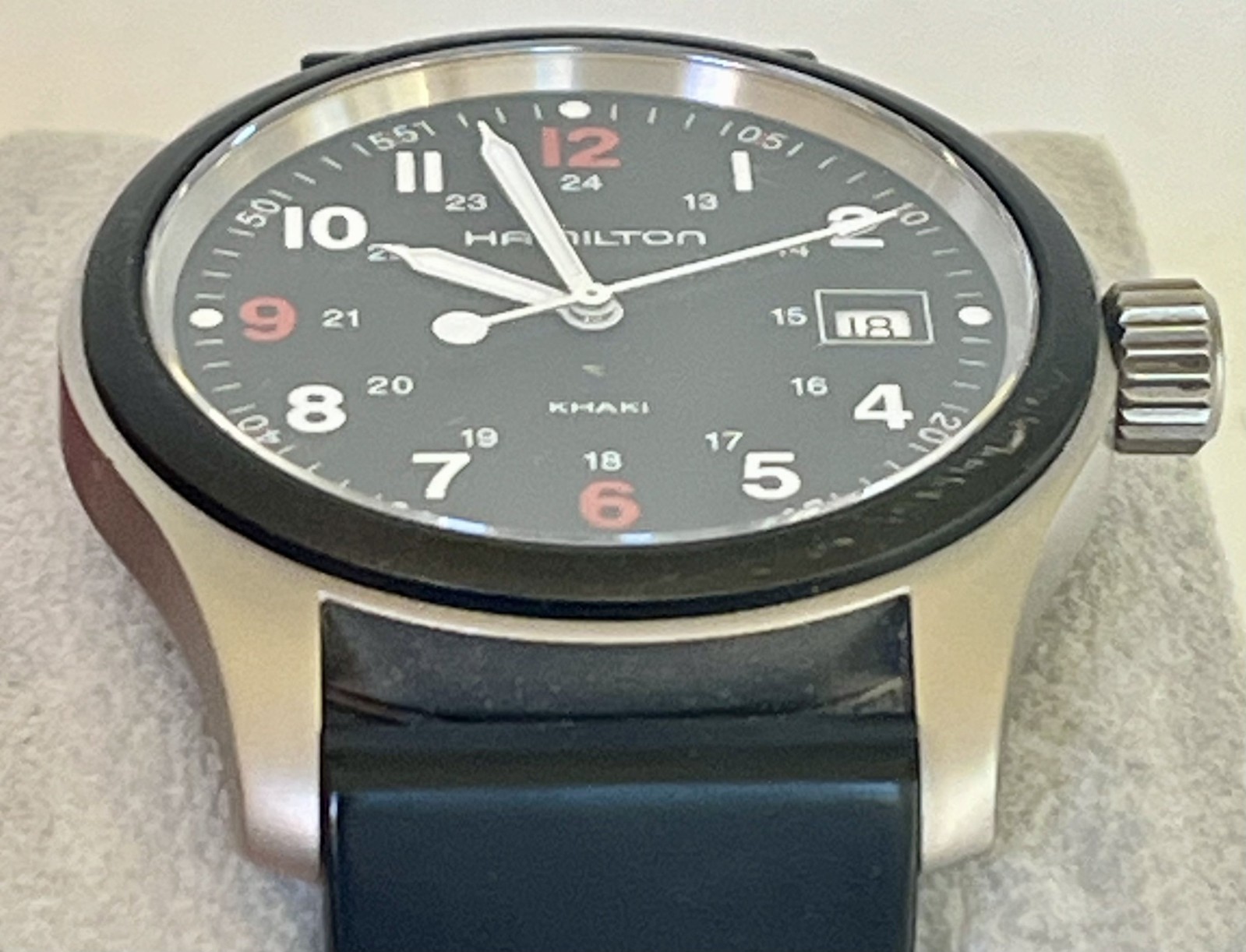 Hamilton Khaki Field S.W.A.T. 38mm Wristwatch H684210 W/ New Battery