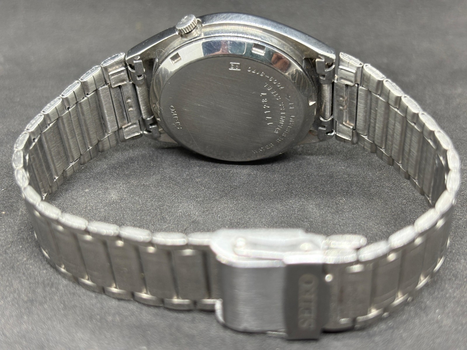 Vintage Refurbished Seiko 5 Automatic Day/Date Japan Made Men’s Wrist Watch