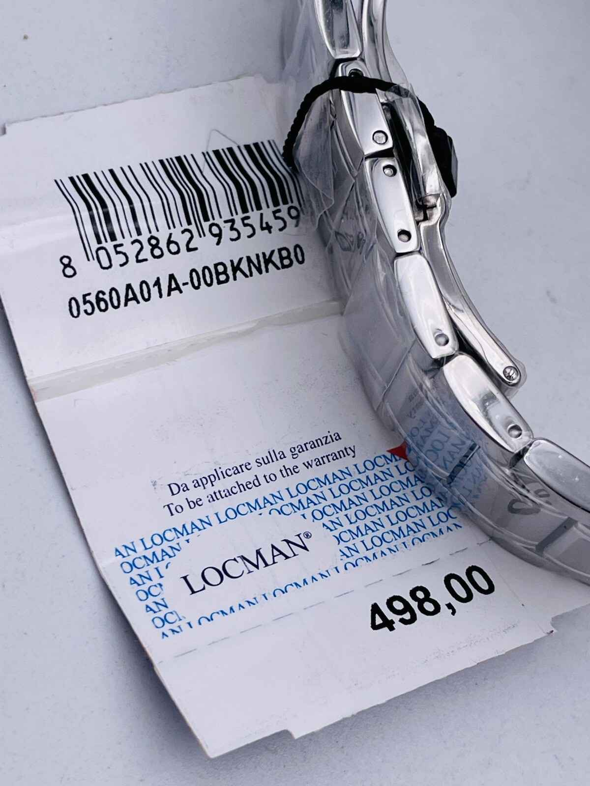 Locman New Mare Chrono 560ACK/498 Wr300m Steel Very Discounted New