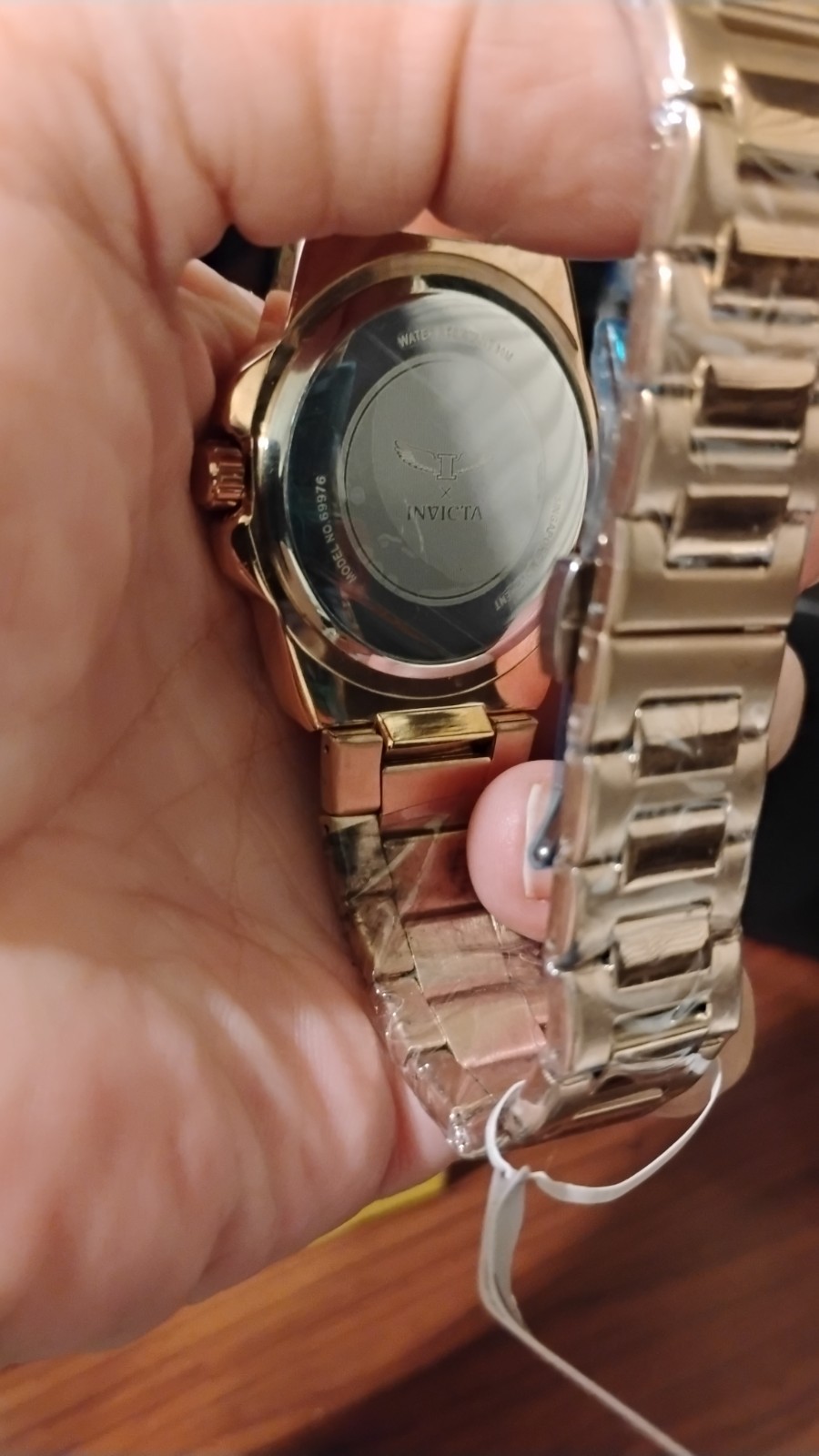 Invicta Specialty I Rose Gold Men’s Model 69976. 44mm Case, Stainless Steel