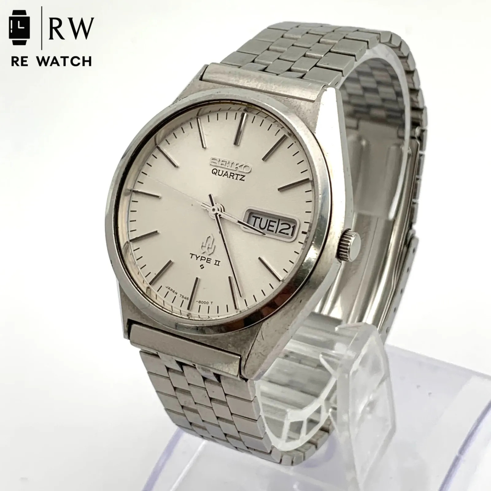 [Used] SEIKO TYPE II 7546-8000 Quartz Men’s Watch