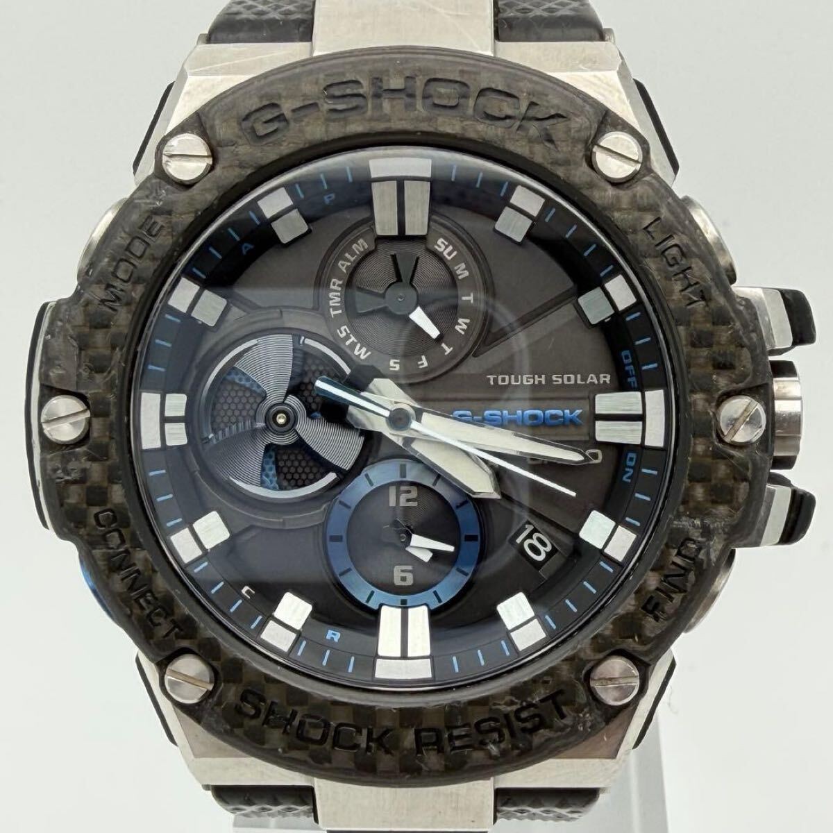 [Operation] CASIO G-SHOCK G-STEEL Carbon Sapphire Glass Tough Solar Bluetooth