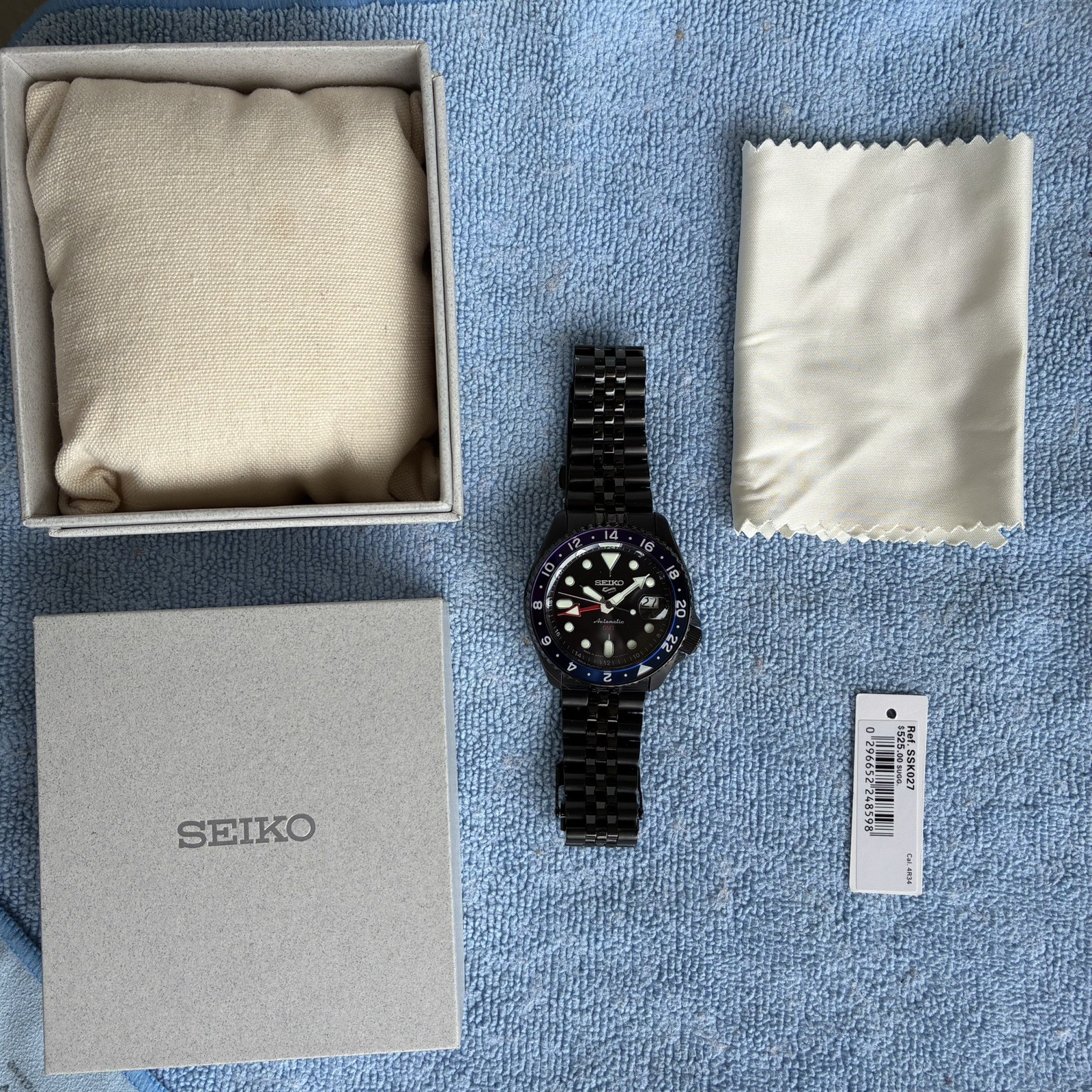 Seiko SSK027 – Yuto Horigome Seiko 5 GMT Automatic Limited Edition MADE IN JAPAN