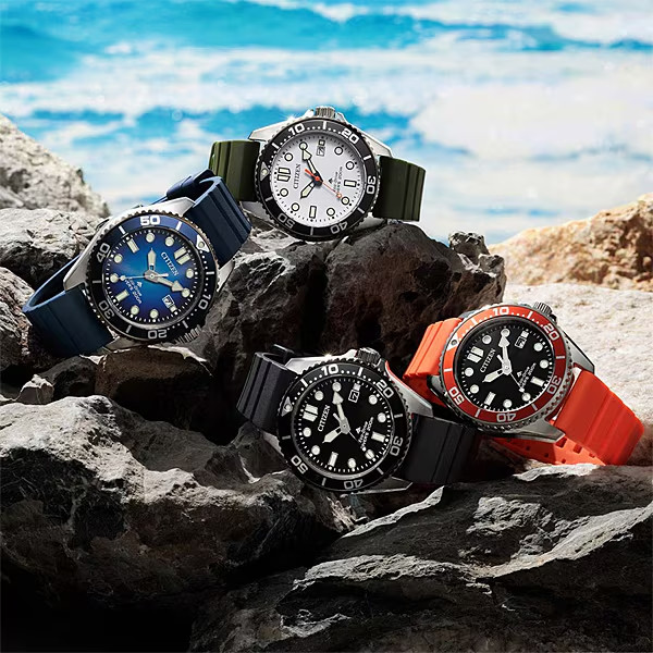 CITIZEN PROMASTER BN0267-04L Eco-Drive Diver 200M Men’s Watch