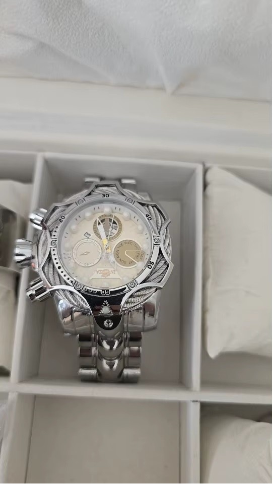 2025 New Luxury Design Large Dial Steel Band Wristwatch Dominant Outgoing Style