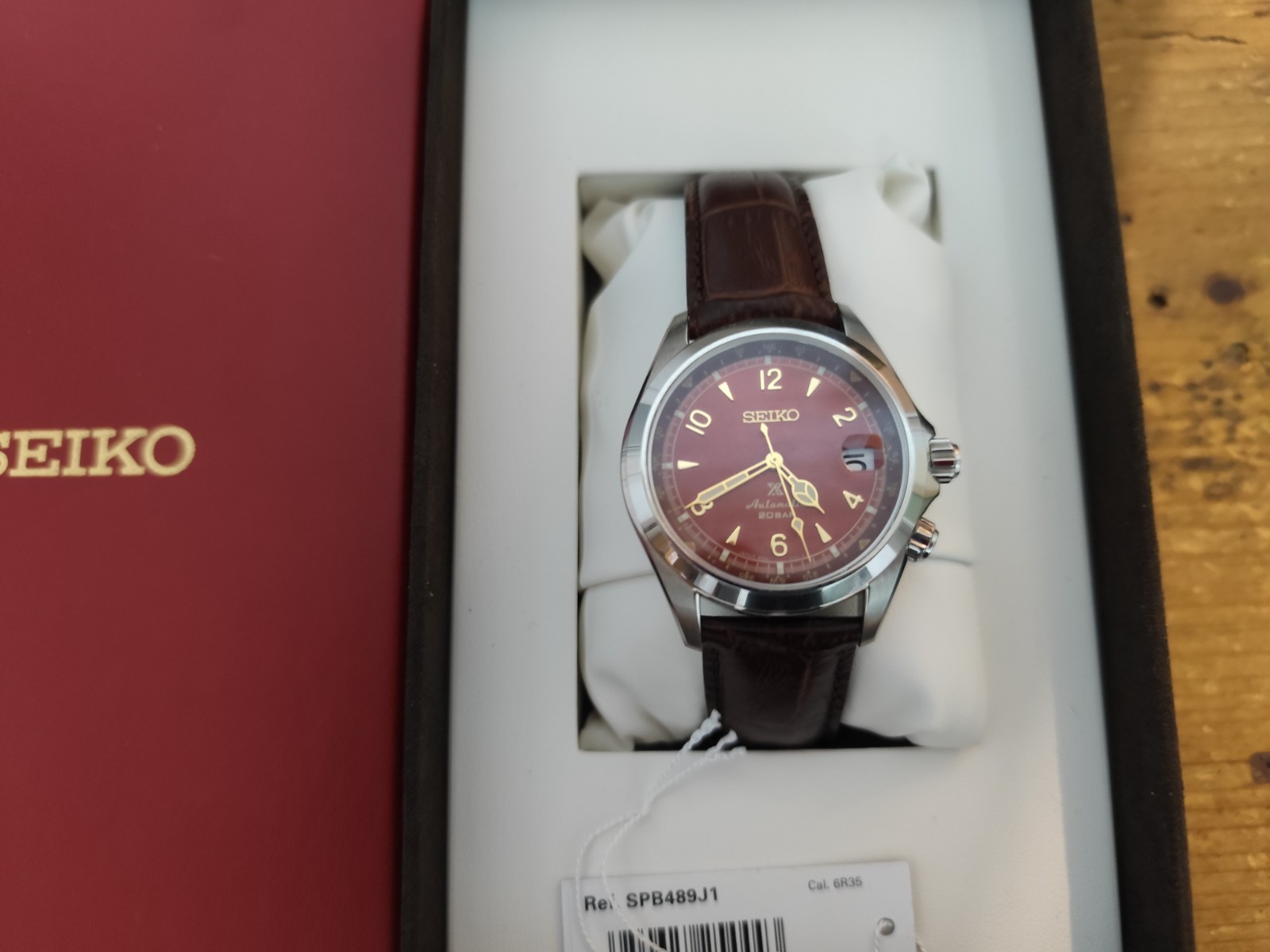Seiko Prospex SPB489J1 “Red Desert ” Ltd.Edition to Australia. 0107/1000