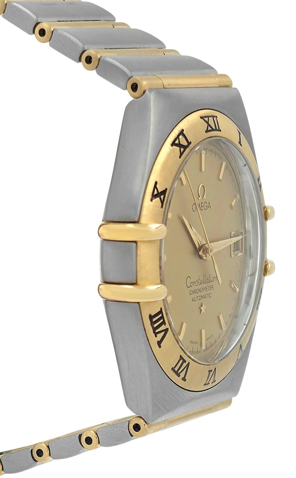Vintage Omega Constellation Chronometer 1202.10 Full Bar Gold 35MM Automatic