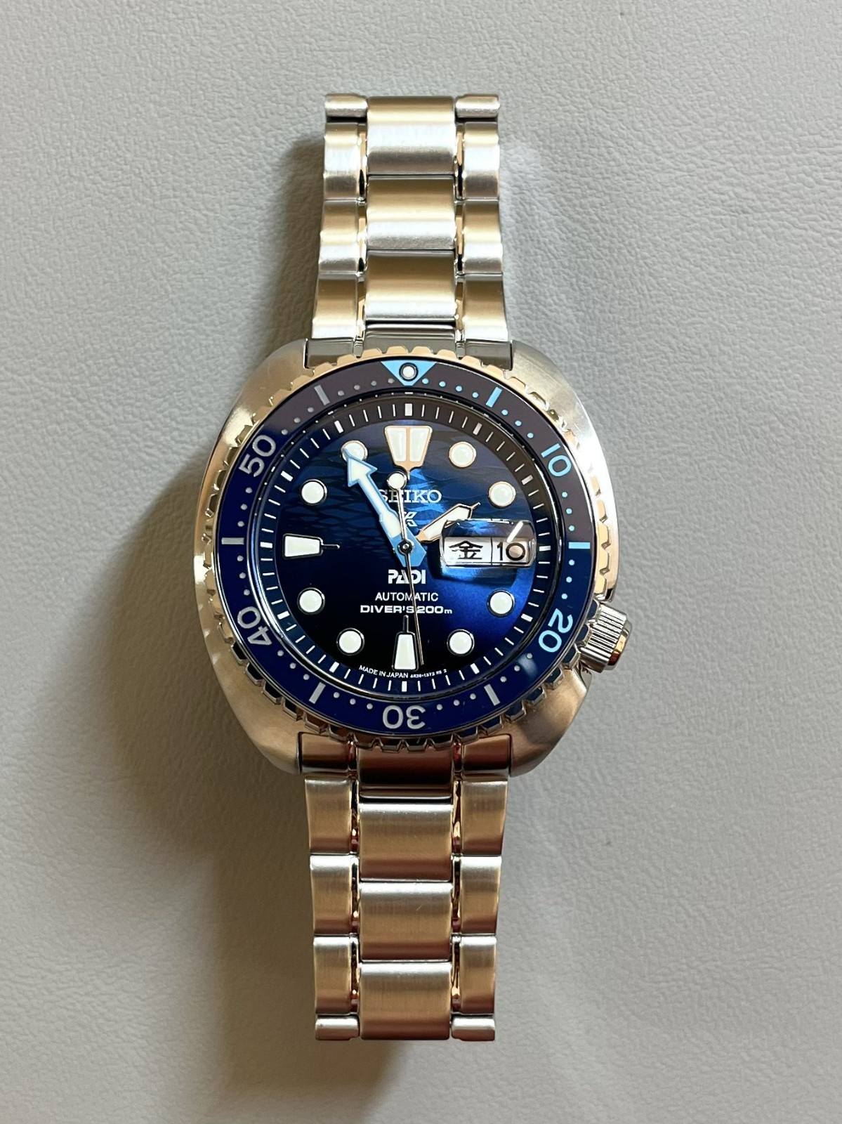 SEIKO Prospex SBDY125 PADI Special Edition King Turtle Automatic Diver Watch New