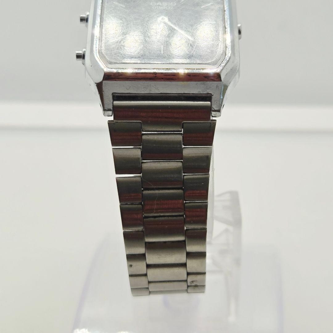 CASIO AQ-230A Analog-Digital Watch, Black Dial, Unisex, Working Condition