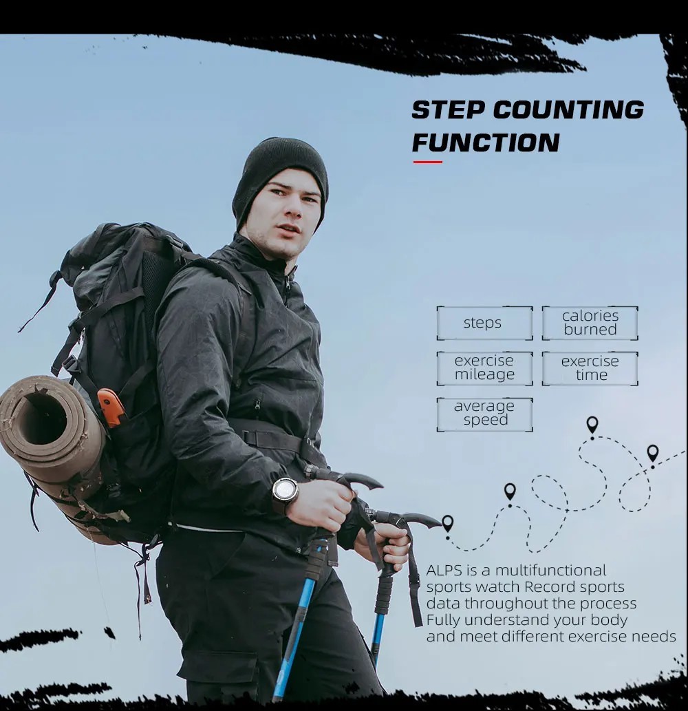 Men Digital Carbon Fiber Sports Watch Military Waterproof 50M Compass Pedometer