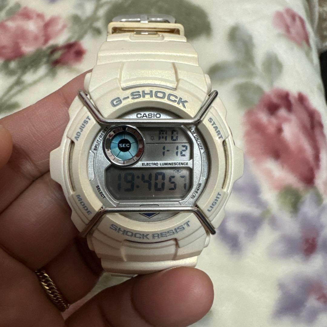 G-Shock Beige Digital Watch Sports Resin