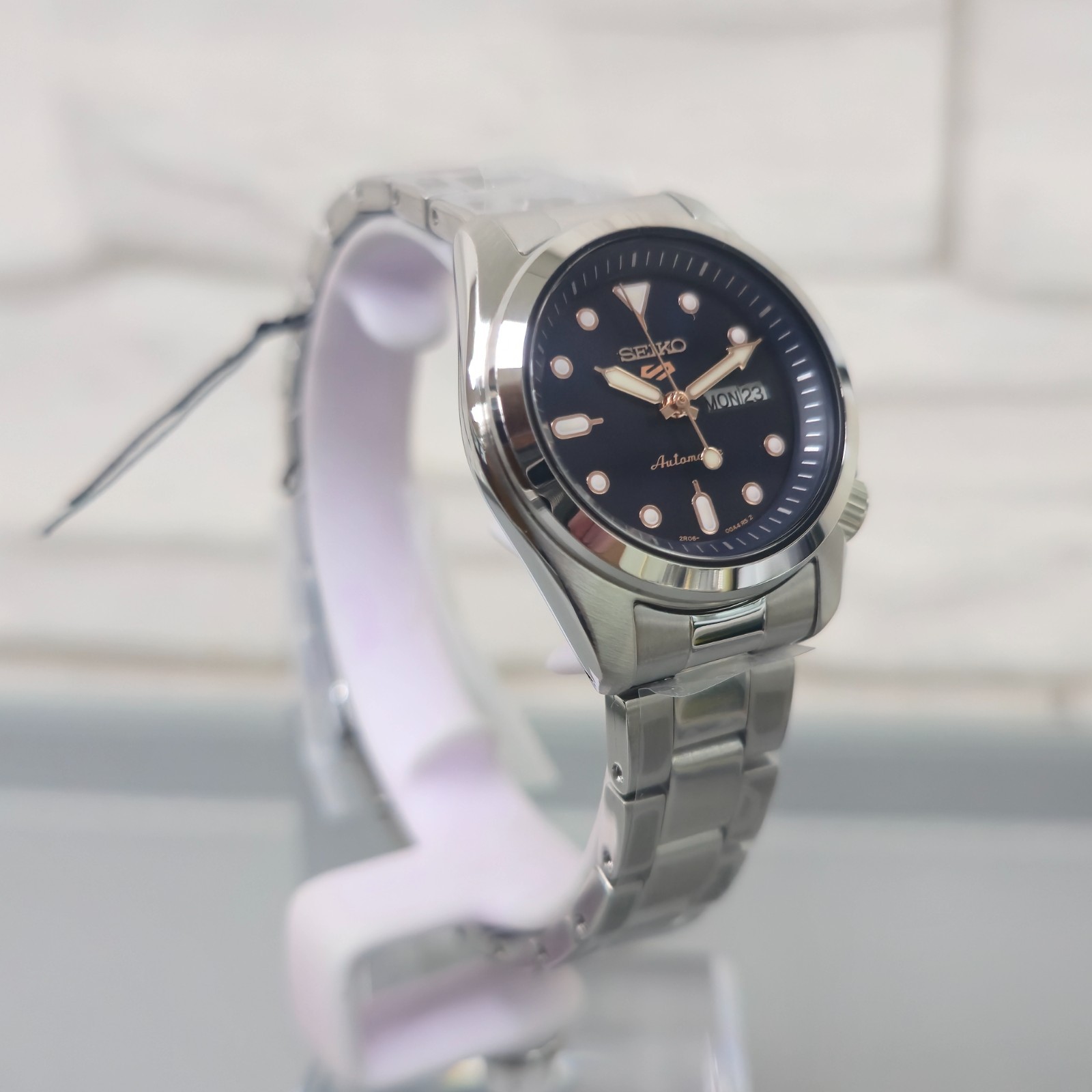 Seiko 5 Sports SRE003K1 “Blue Sunray” Dial 28mm New Full Set Women’s Watch