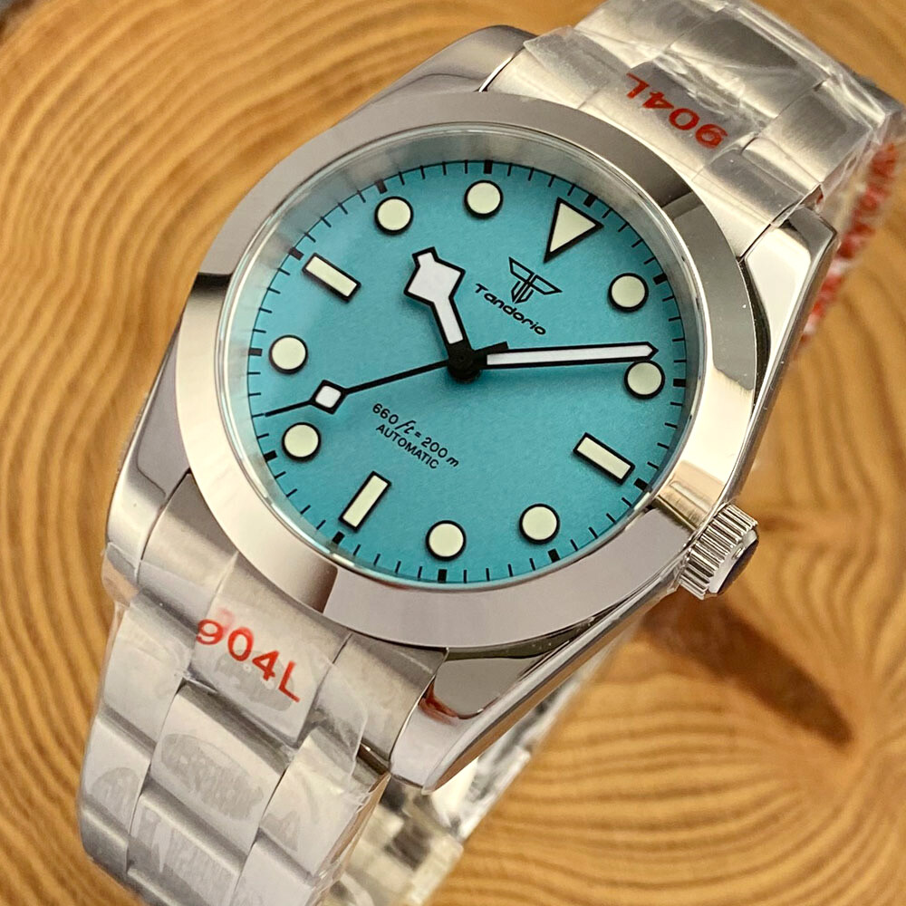 Luminous 36mm/39mm Tandorio Sapphire Glass Polished NH35 Automatic Men’s Watch