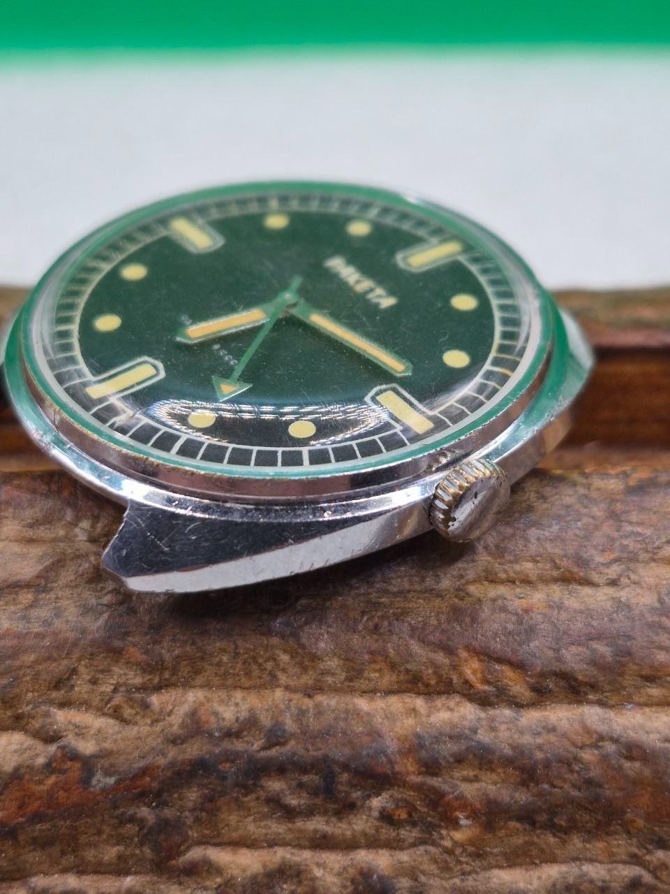 Vintage Soviet mechanical wristwatch RAKETA 2609 HА.