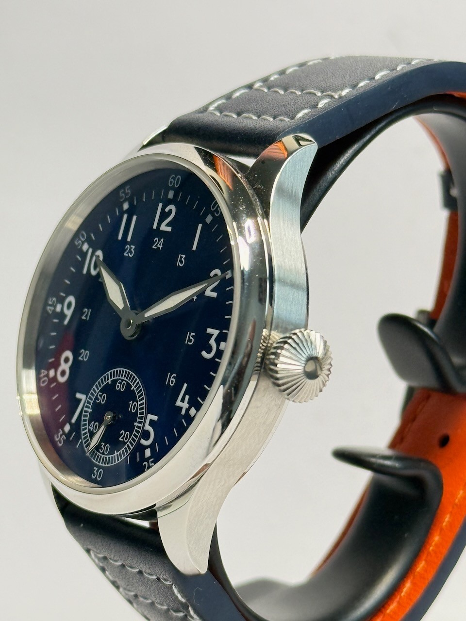 Pike Watches Hamburg Handcrafted Flieger Watch Aviator 41mm Mechanical 30m