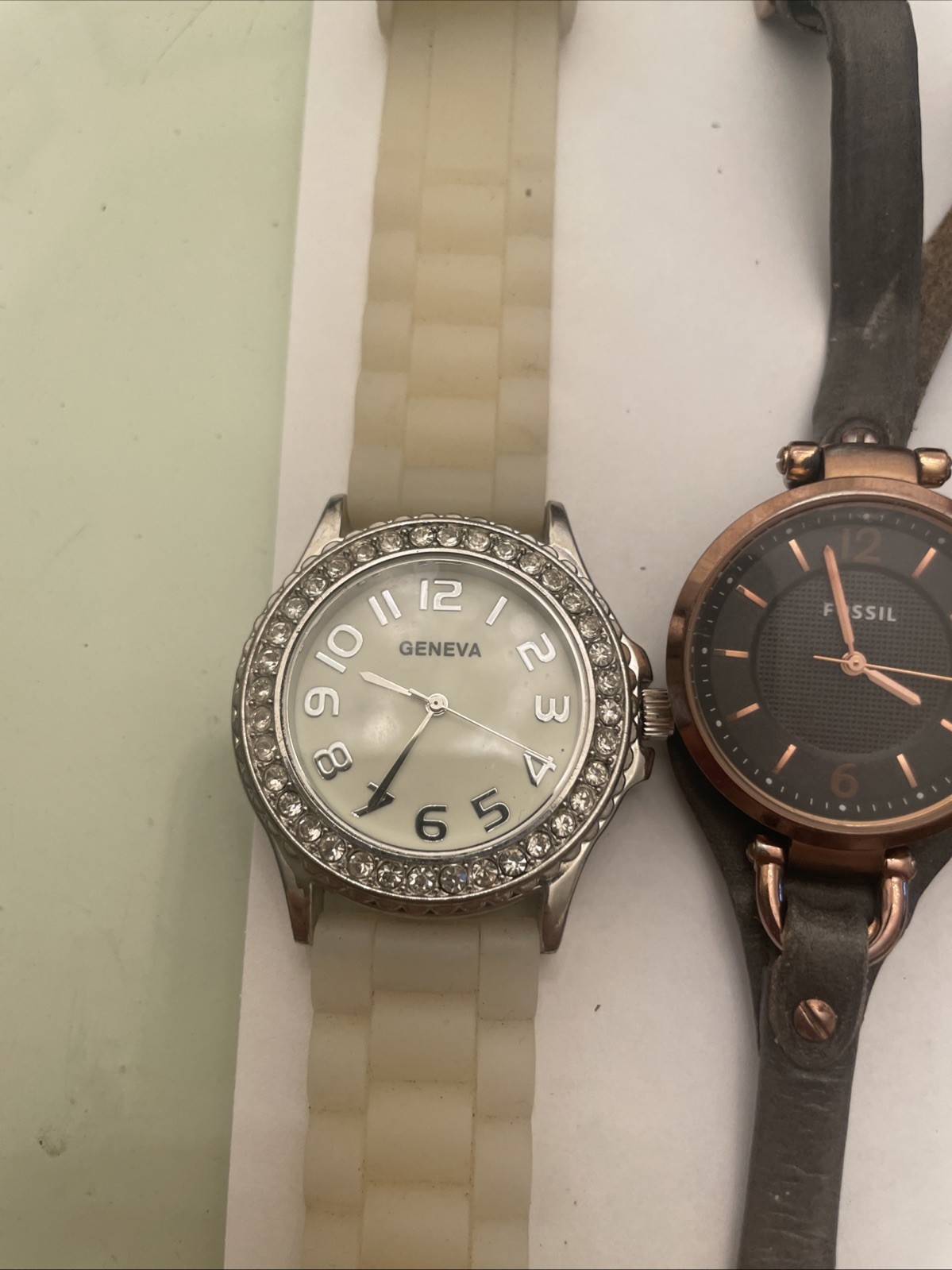 Geneva, Fossil, Massini, Doc-Tock,CC Watch Lot Of 6
