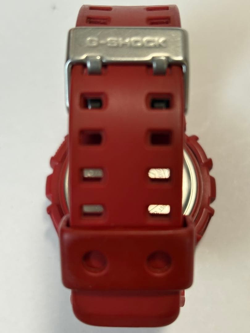 CASIO G-SHOCK Digital-Analog Watch, Red GA-110AC