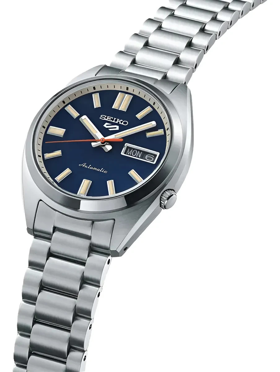 Seiko Men’s 5 Sports SNXS Automatic Navy Dial Watch – SRPK87K1 NEW