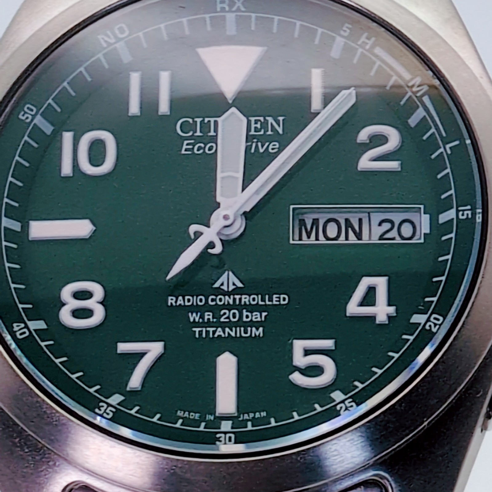 Citizen Promaster Land PMD56-2951 H100 Eco-Drive Radio Titanium Box JDM