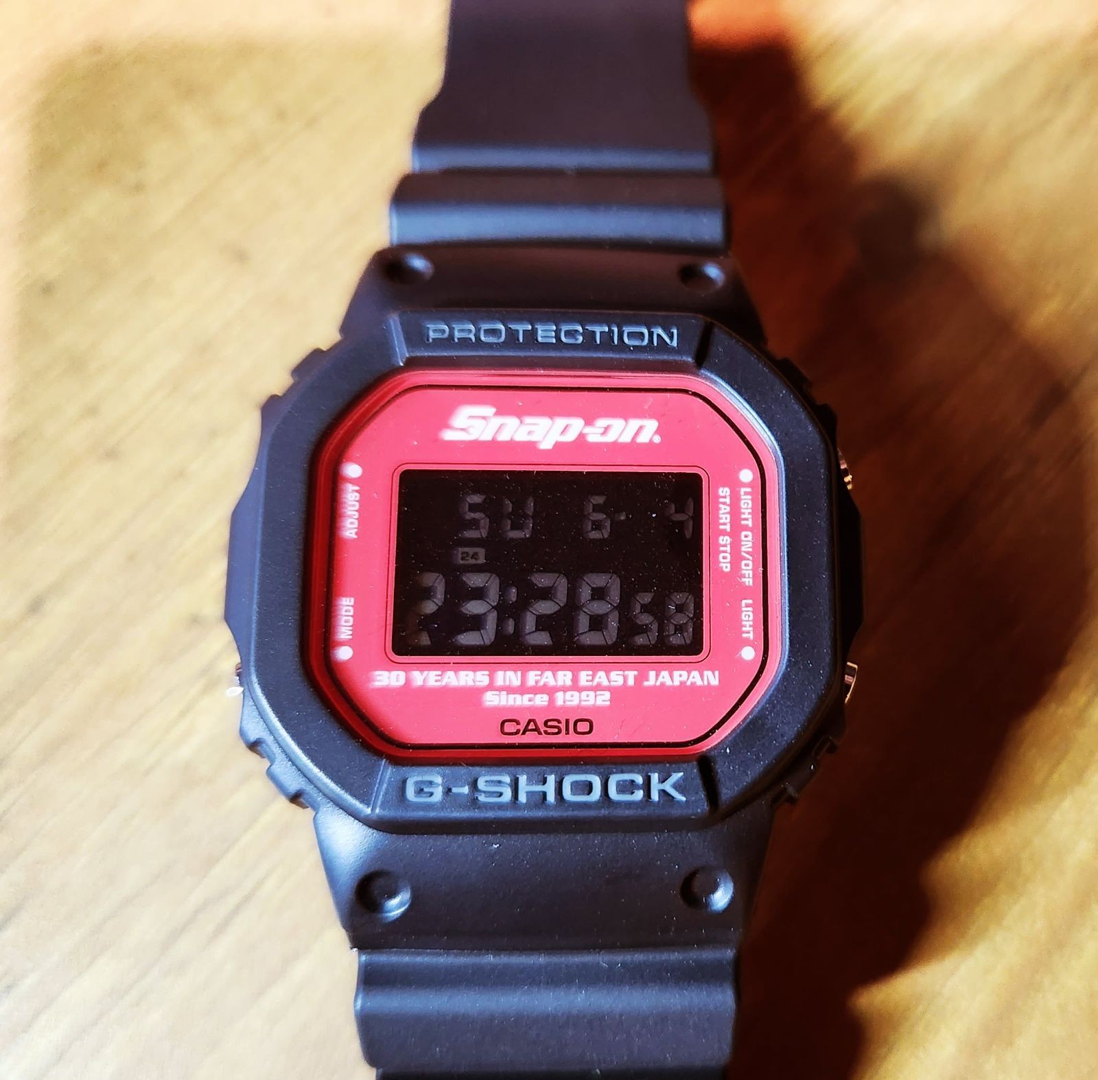 G SHOCK Snap on Snap on Tools JAPAN 30th Anniversary Watch