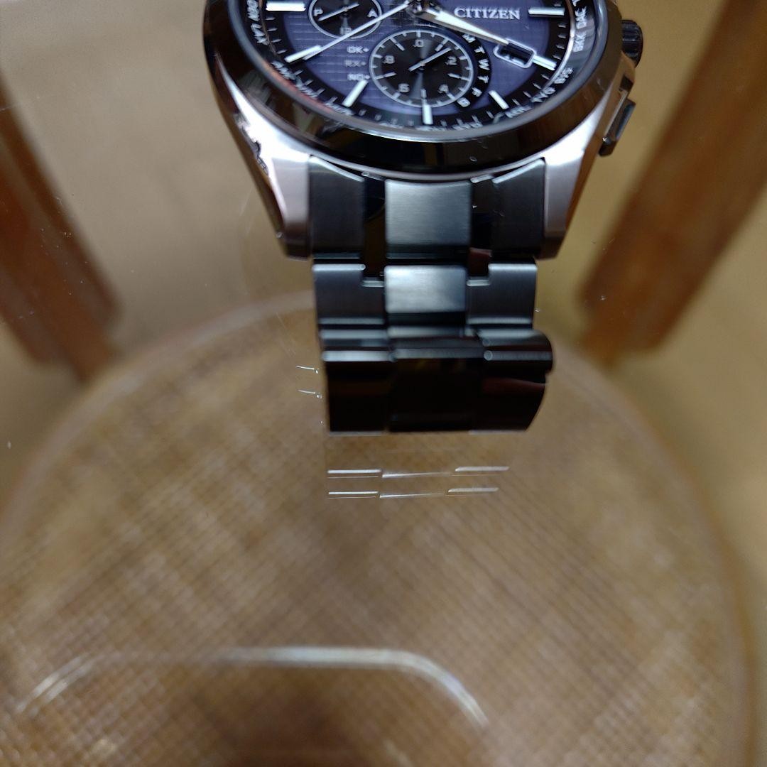 CITIZEN ATTESA AT8044-56E Used Watch Unisex Adults Solar Radio Controlled Black