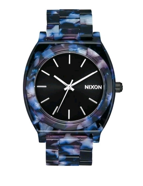 Nixon Medium Time Teller Acetate Black/Multicolor Watch A327-2336