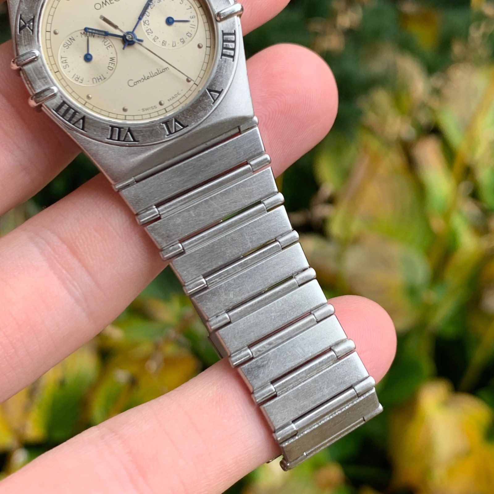 Omega Constellation Day Date Ref. 1520.30 Stainless Steel Wristwatch