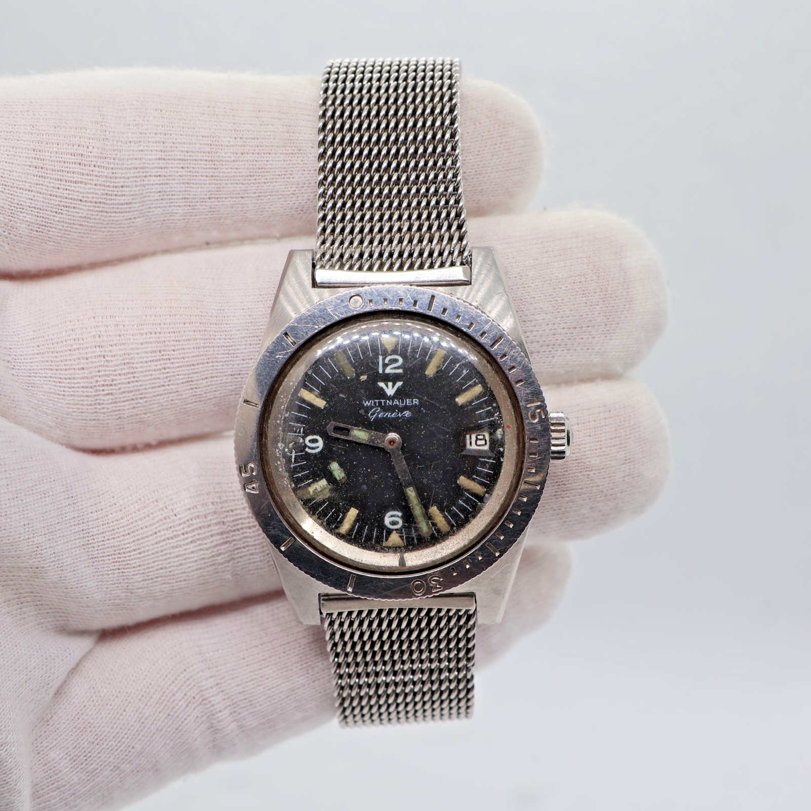 Rare Vintage Wittnauer 4000 38mm Manual Wind 17J 1960 – Original, with Braclete