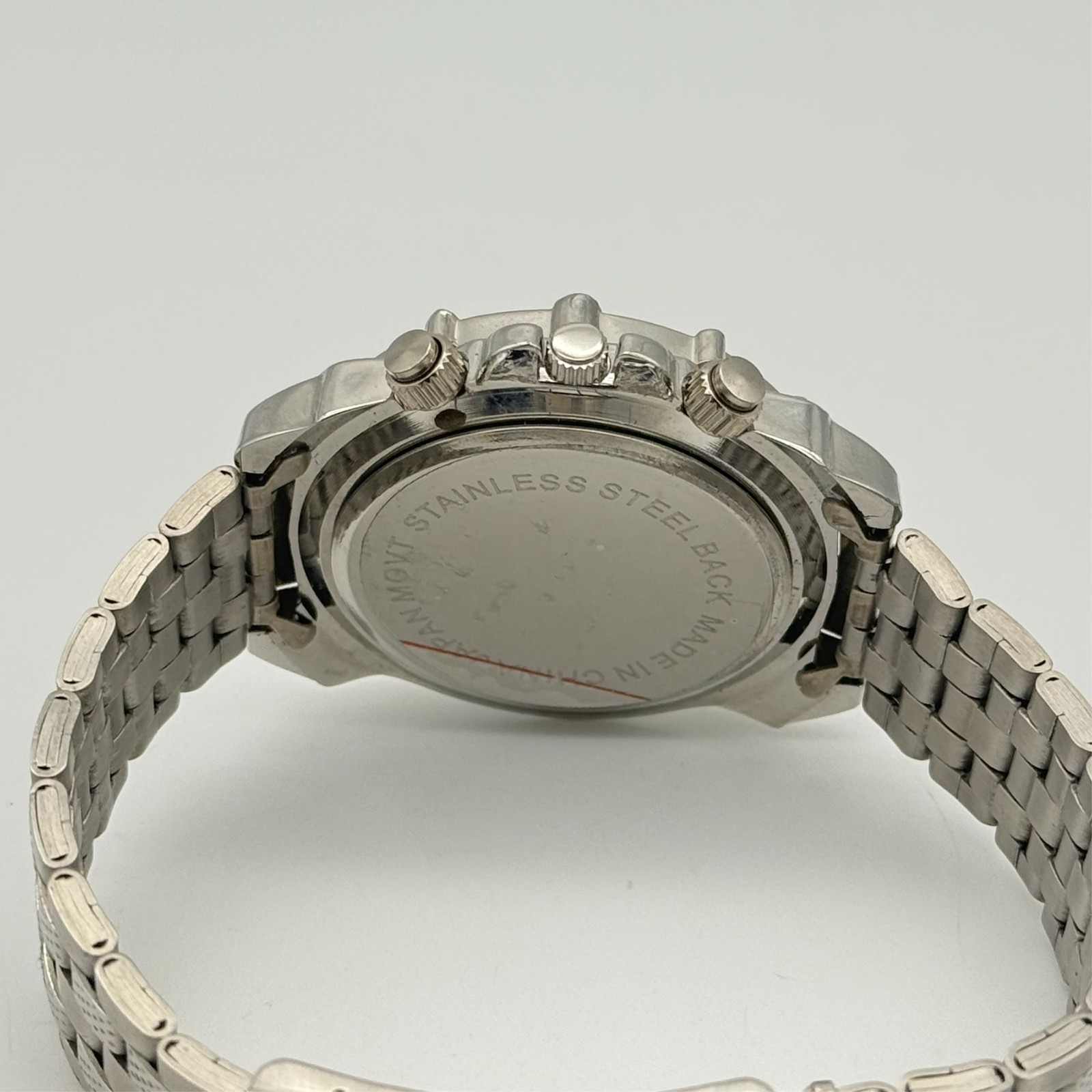 Unworn Men’s BELL & ROSE Silver Tone, Steel Bracelet Watch, 42mm, Analog, Quartz