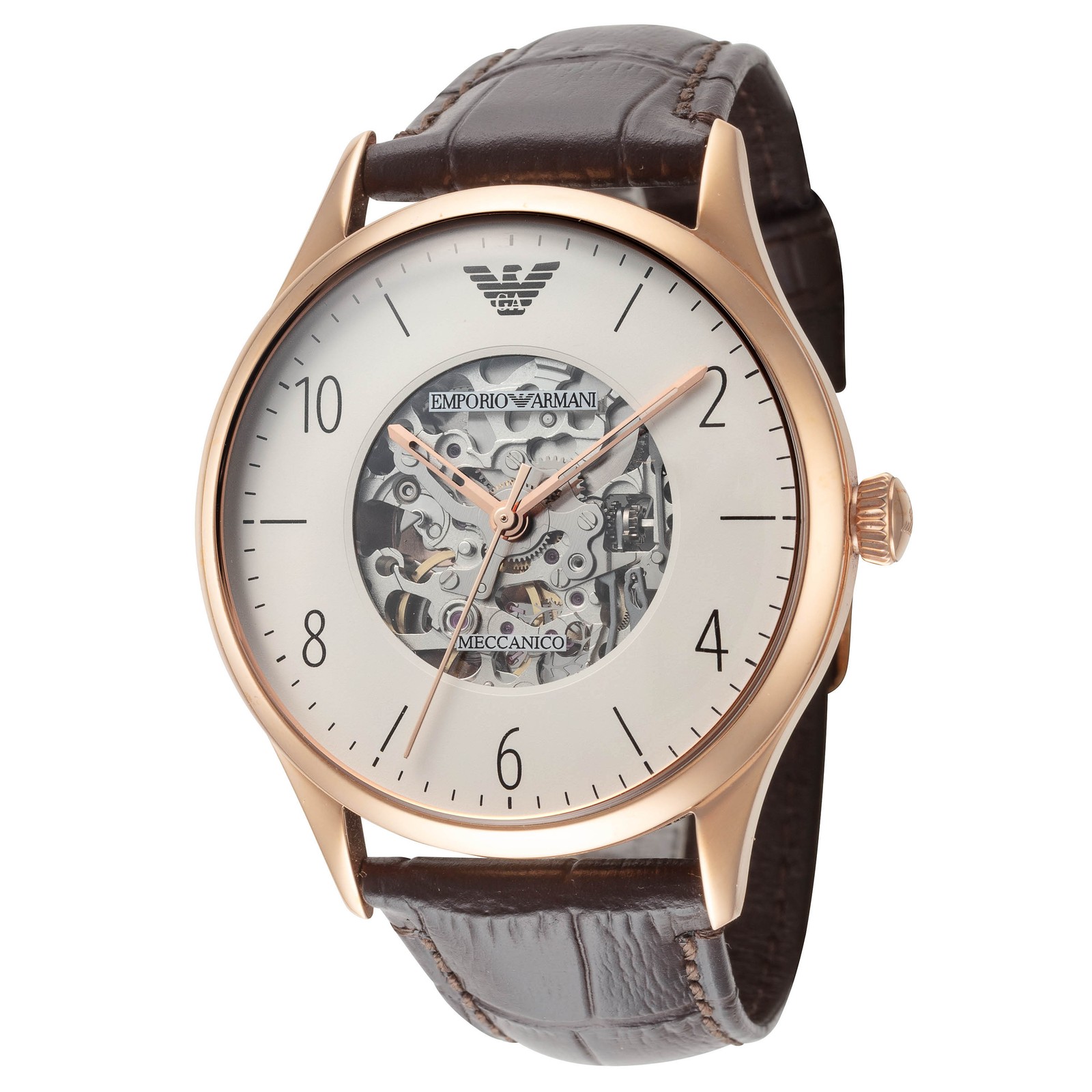Emporio Armani Men’s Dress 43mm Automatic Watch AR1920