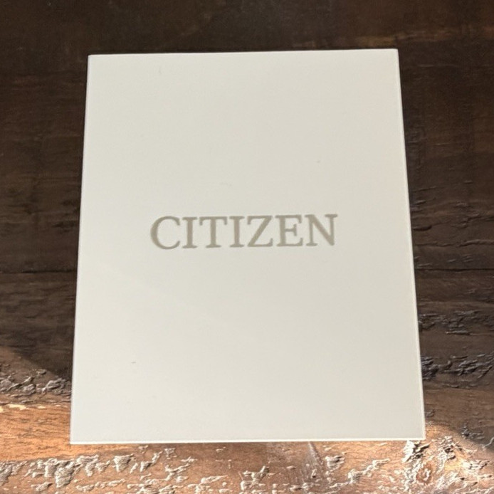 Citizen Avion Eco-Drive Green Dial Chronograph Tachymeter 100m Leather