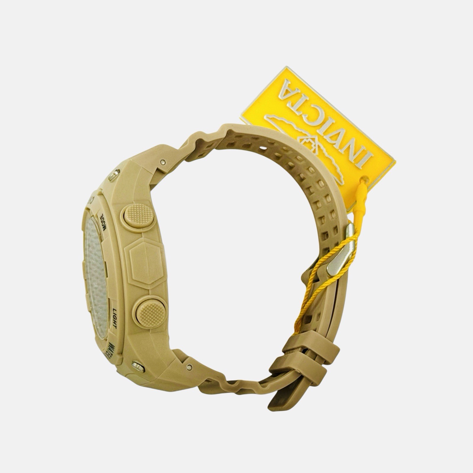 Invicta Racing 47526 Men’s Digital Watch 52mm Tan Brown 100M Chronograph Camo