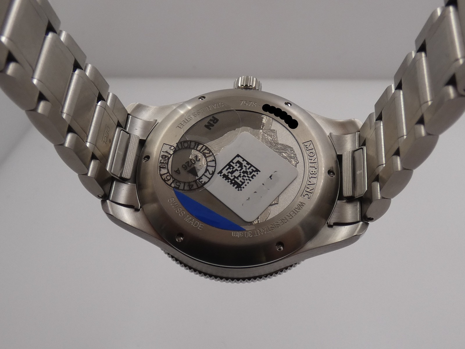 MONTBLANC 1858 ICED SEA DIVING 129371 NEW BOX PAPERS&STICKERS MAR 2026 AUTOMATIC