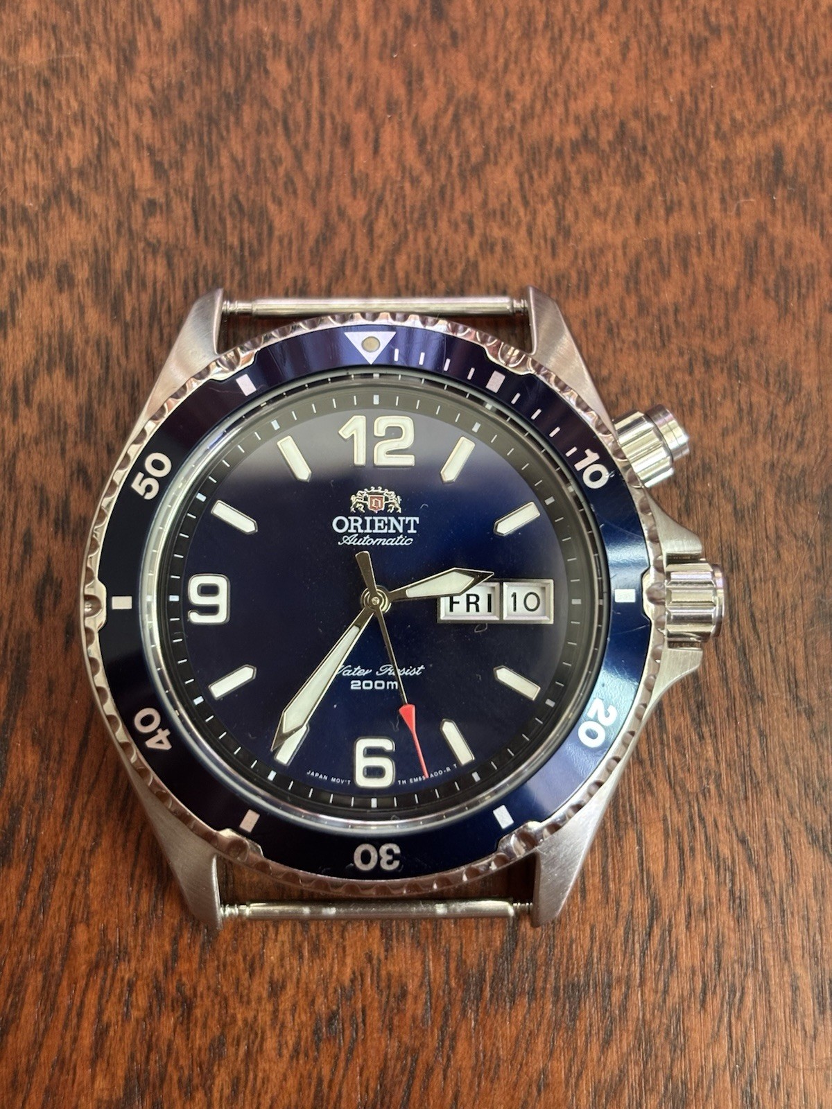 Orient Mako 1 Automatic Diver 200m Blue Dial/Bezel Day/Date Steel Bracelet