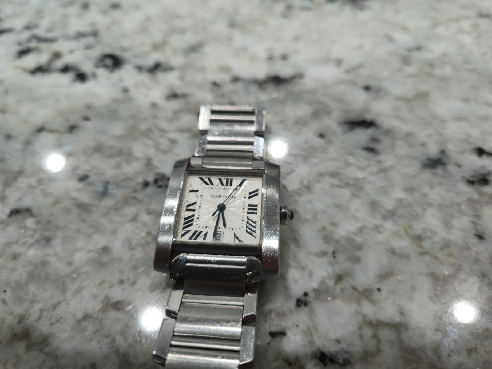 Authentic Cartier Tank Française Large Model W51002Q3 -Full Set, Box & Papers 09