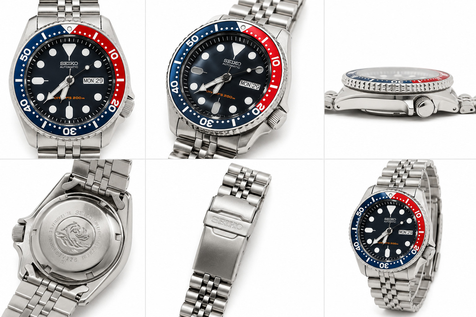 Seiko Pepsi Blue Men’s Watch – SKX009K2