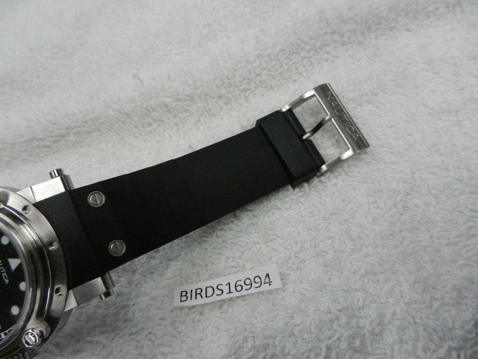 RARE MENS NAUTICA PORTHOLE MARINE CASE WATCH FANCY HANDS SCREW DOWN CROWN & CASE