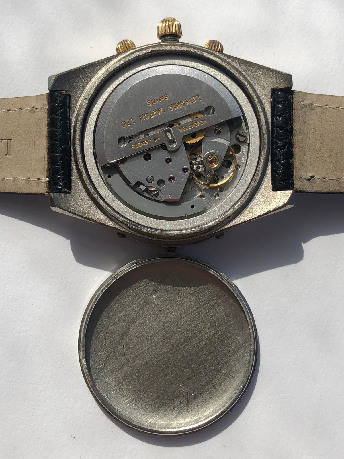 Kienzle Lemania 5100 By Rare Automatic Chronograph Good Working