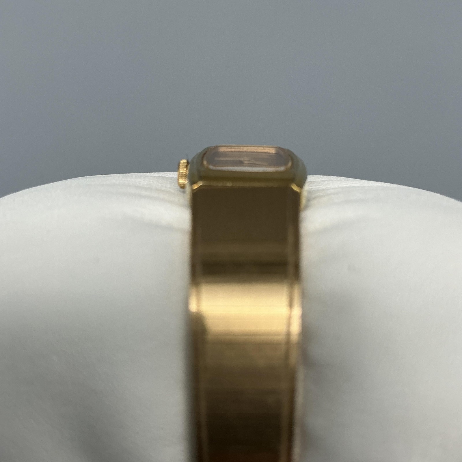 Vintage Seiko Womens Watch 13mm Gold Tone Rectangle 2E20-5139 New Battery 5″