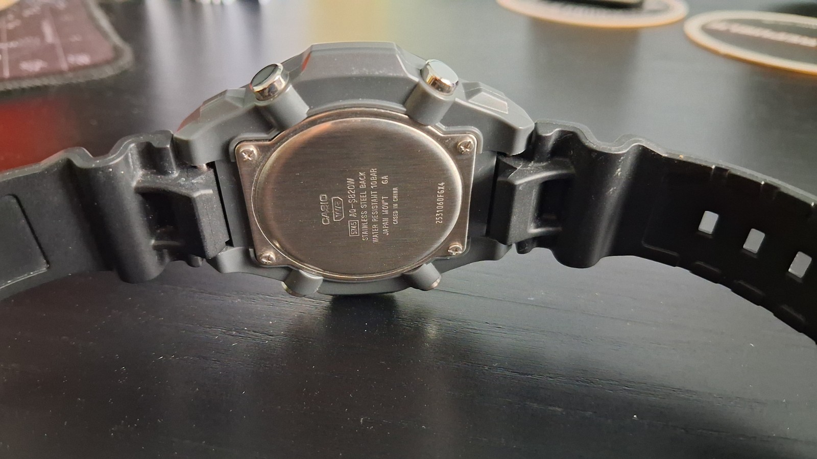Casio Collection AQ-S820W-1AVEF Tough Solar Illuminator 5 Alarms Mint Condition