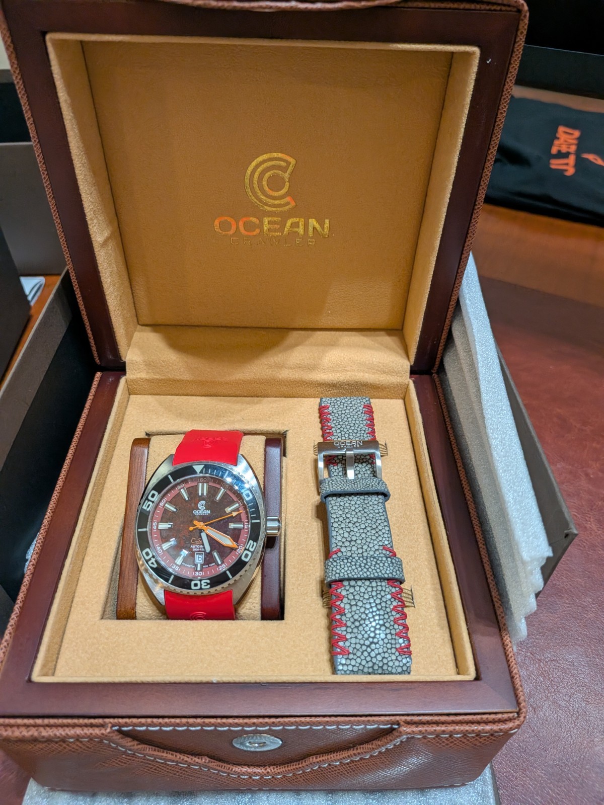 Ocean Crawler Core Diver – Rubellite Edition – 2 Straps Included!
