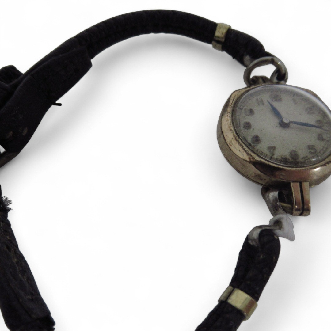 Antique Grosvenor Swiss Made Trench Ladies Manual Watch Untested Preloved